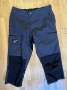 SPODNIE REVOLUTION RACE roz L/40 stalowe z czarnym streczem , piratki 3/4