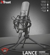 Mikrofon TRUST GXT 242 Lance usb do podcastów, streamów, nieużywany