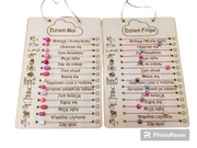 Planer dnia dla dziecka.