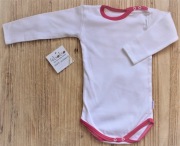 Body 8107 - dł. rękaw 100% BAWEŁNA EKO BIO roz. 86