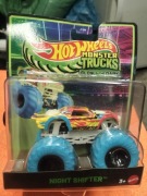 Hot wheels monster truck night shifters nowy resorek autko 