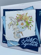 Kartka z króliczkiem