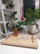 Taca, deska do krojenia w stylu rustykalnym 