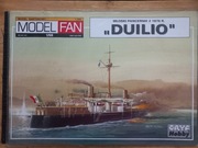 Model Kartonowy Model Fan 1998\01 Włoski pancernik z 1876 DUILIO