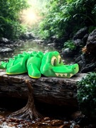 Krokodyl zielony smok