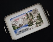 Taca art deco Czechoslowacja lata 30 vintage retro 