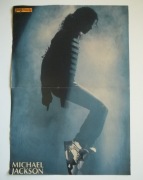 Michael Jackson / John Bon Jovi  (plakat A3 z czasopisma Pop Rocky)