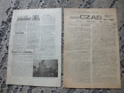 zestaw 2szt. oryginalna ulotka SOLIDARNOŚĆ Gdańsk '80 biuletyn strajk PRL