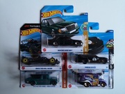 HOT WHEELS 5 modeli (Mercedes 500E, Mailed it, Formula 1, Porsche, Datsun)