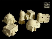 Zestaw Tatooine 2 Star Wars Legion tereny gry bitewnej Makiety Druk3D