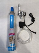 Zestaw CO2 do akwarium SODASTEAM z elektrozaworem