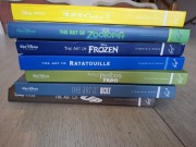 Artbook komplet 7 albumów, zootopia up bolt itd
