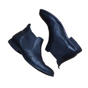 Buty Skórzane Kozaki Botki Boxx 39