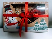 Świąteczne pudełka prezentowe