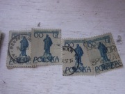 Unikatowy znaczek Pomnik Adama Mickiewicza Warszawa 60 Groszy 24 sztuki