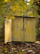 Szafka sosnowa stylizowana 