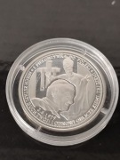 Medal 1 Pielgrzymka do Polski Srebro  stan 1