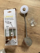 Lampa ścienna biurkowa led chromowana 3,5w 250 lumenów nowa solidna Liteso