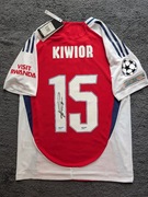 Koszulka Arsenal 24/25 JAKUB KIWIOR z autografem