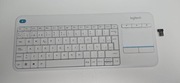Klawiatura z touchpadem LOGITECH K400 plus Biała (Włoski Układ)