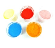 Zestaw farb proszkowych do malowania główek jigowych 7szt