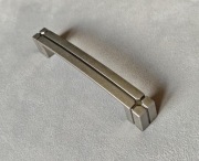 18x Uchwyt Meblowy 128mm RETRO Stare Srebro ciężkie