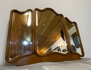 DĘBOWE LUSTRO TRYPTYK LOUIS  XV STAN BDB KRYSZTAŁ TRANSPORT CAŁA POLSKA 