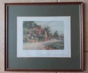 Piękny holenderski obrazek wiejski XXw.