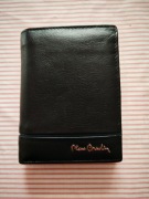 Portfel męski Pierre Cardin RFID czarny elegancki skórzany