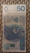 Banknot 50zł seria BB stan dobry