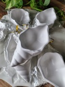 Muszelka dekoracyjna biała 