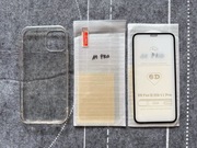 Szkła hartowane iPhone X XS 11 Pro 2 szt, etui iPhone 12 przezroczyste