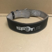 Pas do podnoszenia ciężarów atletyczny skórkowy rozmiar M siłownia trening