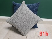 M081 poszewki na poduszki 30x30 szary bukla boho