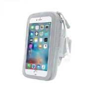 OPASKA ETUI NA RAMIĘ DO BIEGANIA NA TELEFON 4,7'' SZARY