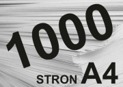 Druk Wydruk A4 mono do 1000 stron KSERO KIELCE