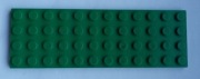 LEGO 3029 Zielony płytka 4 x 12 6561