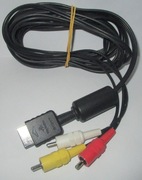 SONY PLAYSTATION / KABEL AV / PS1 PS2 PS3 / ORYGINAŁ