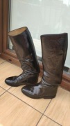 Skórzane oficerki do jazdy konnej 24,5cm