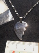 Łańcuszek z serduszkiem metal