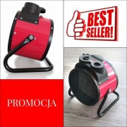 NAGRZEWNICA ELEKTRYCZNA 2000W OGRZEWACZ WENTYLATOR TERMOWENTYLATOR FARELKA
