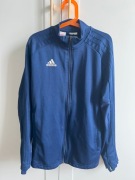 BLUZA Dziecięca rozpinana ADIDAS granatowa 11-12 lat 152 cm