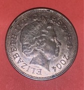 Wielka Brytania. 2 pensy. Two pence. 2004. Elżbieta II.