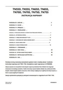 Instrukcja Napraw New Holland TN 55 D, TN 65 D, TN 70 D, TN 75 D  PL