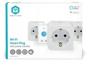 Inteligentne gniazdko NEDIS SmartLife WIFIP121FWT3 Wi-Fi (3 szt.)