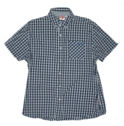 LEE COPER_Cudna KOSZULA_czarna klasyczna kratka logowana UNIKAT_XL