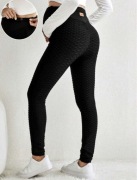 Nowe czarne legginsy / leginsy ciążowe z regulacją XS