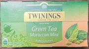 Twinings Green Tea Moroccan Mint Cardamom 25 saszetek