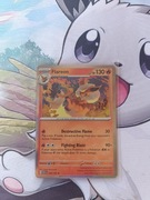 Karta Pokemon Flareon (Mew 136/165) - Holo