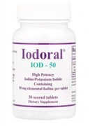 IODORAL 50mg 30 TABLETEK JOD JODEK POTASU WYSOKA JAKOŚĆ OPTIMOX IODORAL